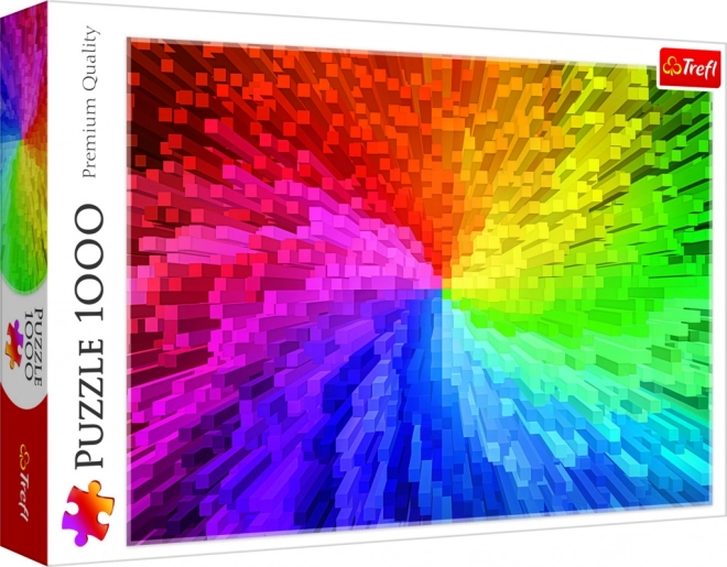 Puzzel 1000 stukjes TREFL – kleurrijke gradient