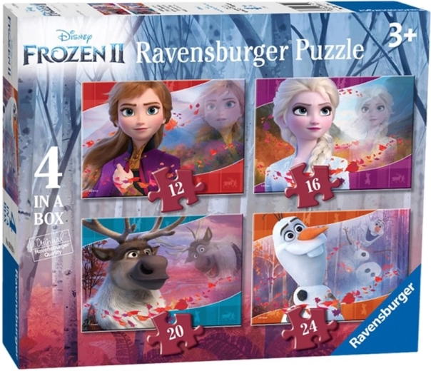 Ravensburger puzzel Frozen 2 4-in-1 (12, 16, 20 en 24 stukjes)