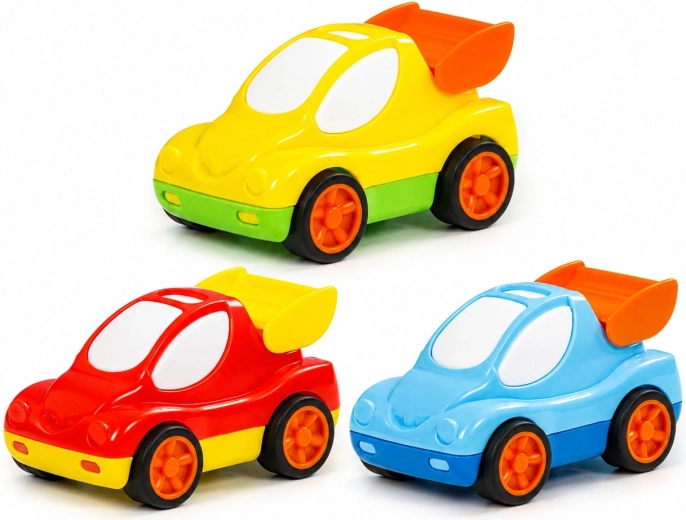 Kinder sportautootje Baby Car met terugtrekmechanisme - 1 stuk