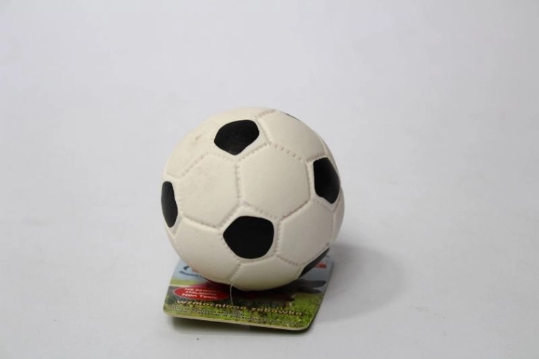 Piepende voetbalbal 7 cm