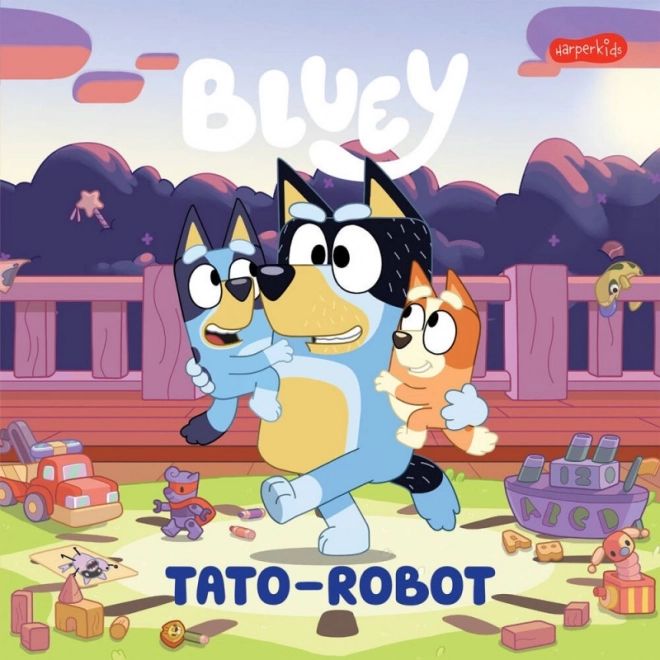Bluey: Papa-robot - een leuk boek voor kinderen