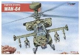 Mirage WAH-64 aanvalshelikopter – kunststof model 1:72