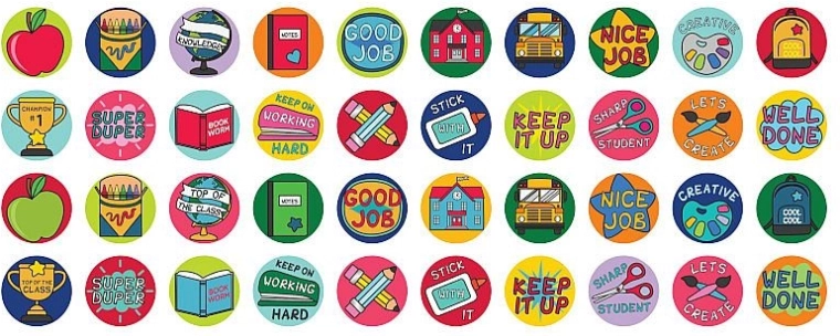 320 stickers voor eindeloos knutselen