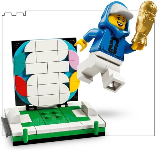 Minifiguur en miniatuurpodium