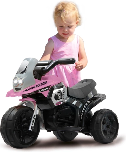 Jamara elektrische driewieler E-Trike Racer roze 6 V