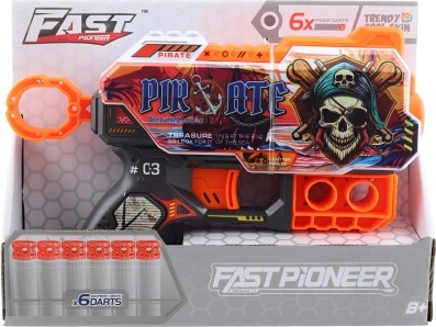 Piratenpistool met foamkogels
