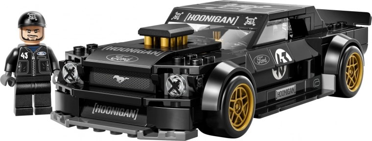 Minifiguur van Ken Block en accessoires om mee te spelen