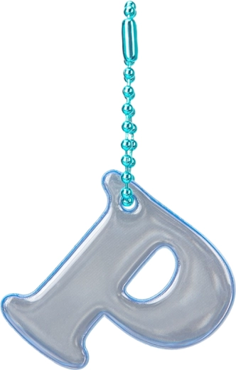 Baagl reflecterende hanger letter P