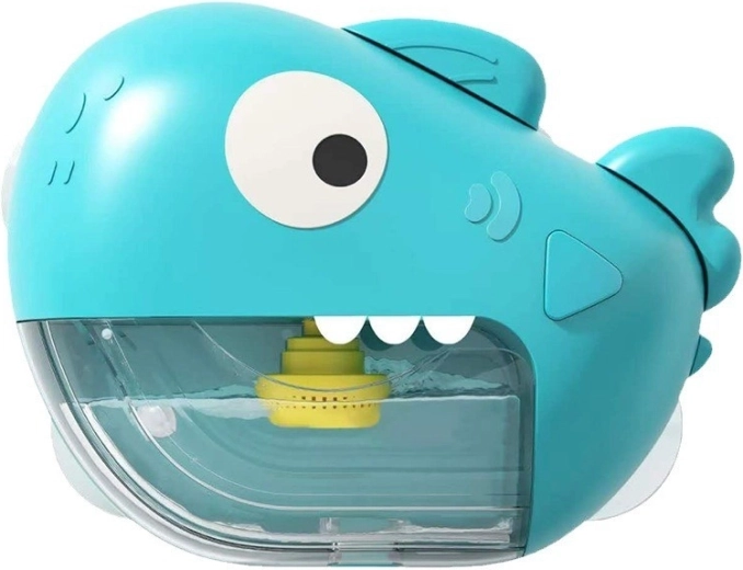 Carlo baby bubbelende badhaai met muziek blauw