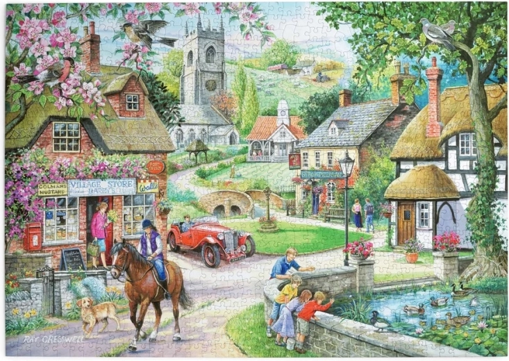 House of Puzzles Eenden voeren – puzzel van 1000 stukjes