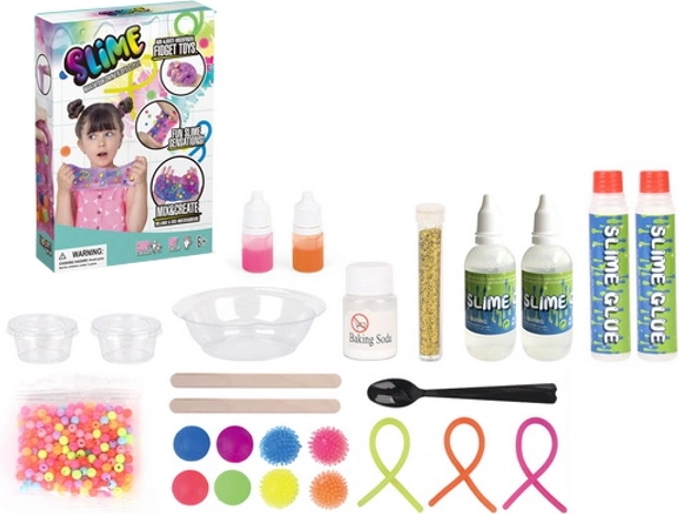 Creatieve set om slijm te maken