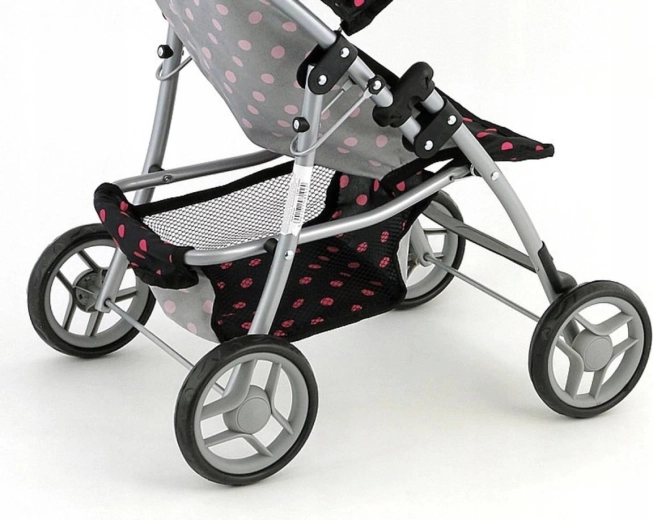 Mandje voor accessoires en “boodschappen” voor de pop
