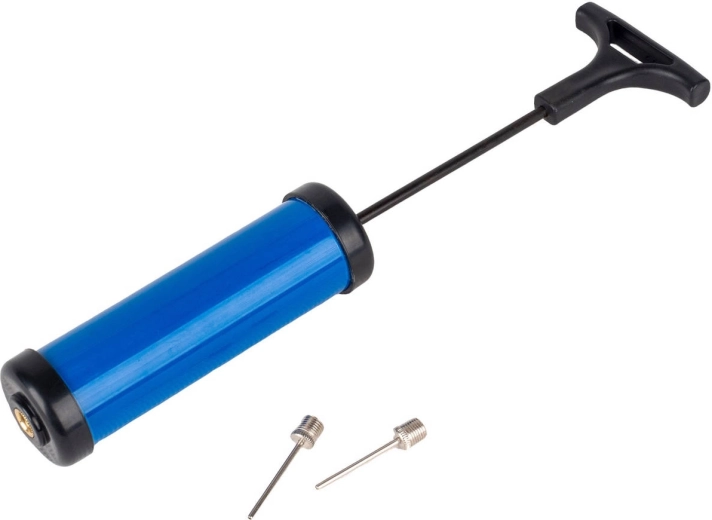 Compact pompje voor ballen en sportuitrusting