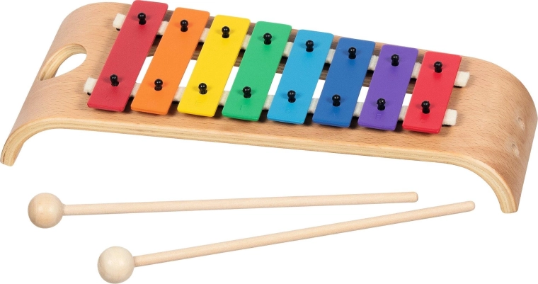 Gekleurde toetsen voor gemakkelijk leren