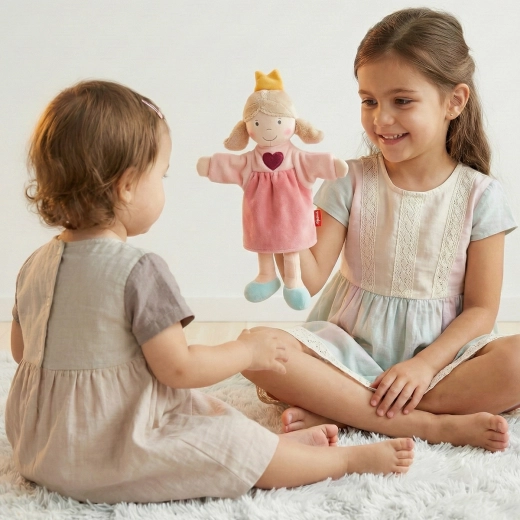 Handpop voor poppentheater en verhalen vertellen