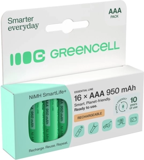 Grote set 16× AAA voor dagelijks gebruik