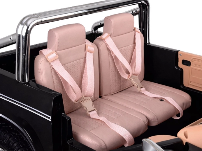 Twee zitplaatsen en veiligheid voor gezamenlijk rijden