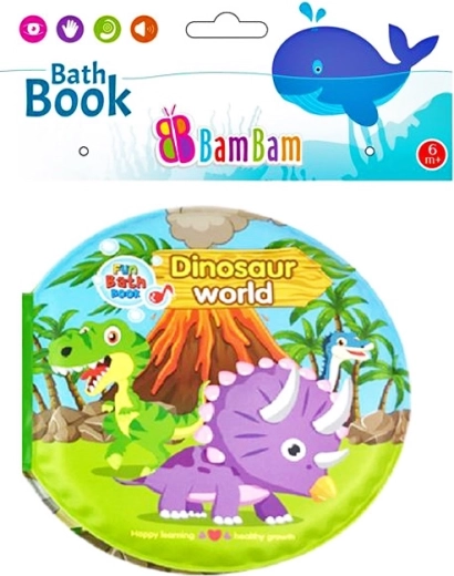 Badboekje dinosaurussen met geluid