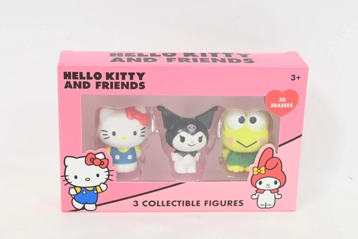 Hello Kitty and Friends 3D gummen – set van 3 stuks