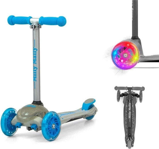 Verlichte voorwielen voor extra plezier