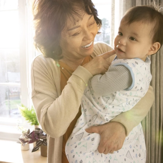 Eenvoudig nachtelijk verschonen dankzij lange rits
