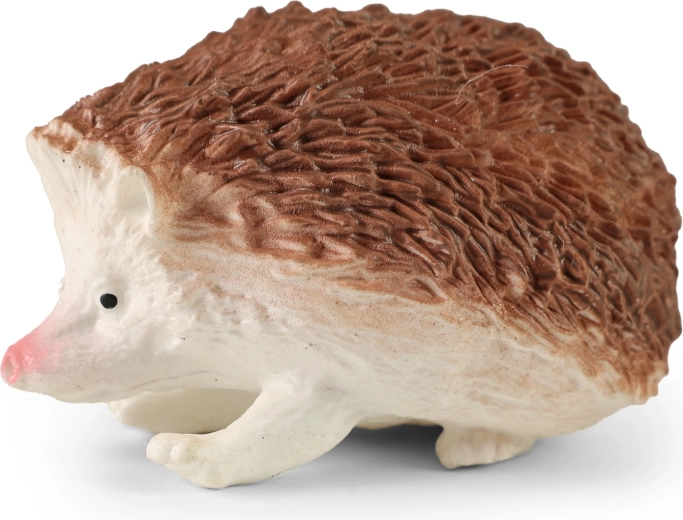 Knijpbare rubberen egel 10 cm