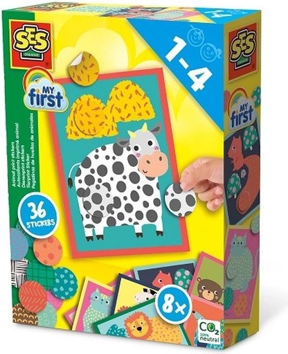 SES Creative My First stickerplezier met dieren