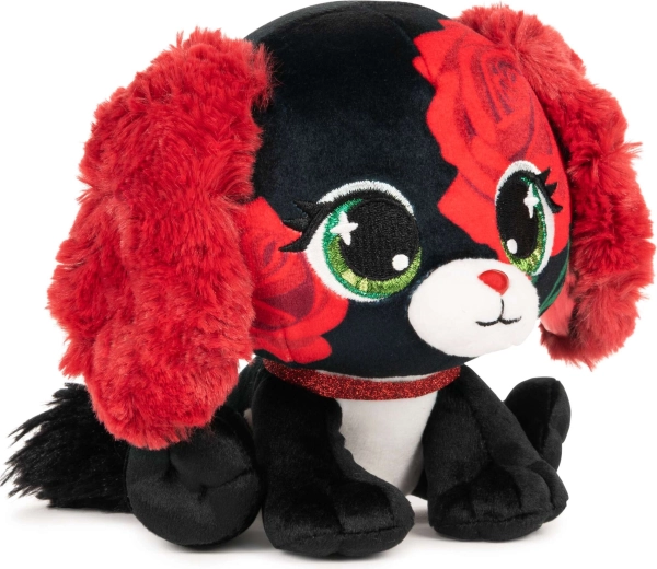 Betoverende look met rozenmotief