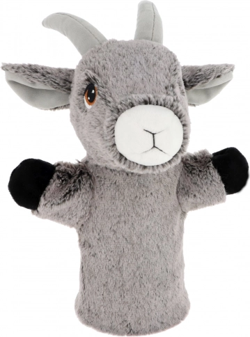 Keeleco Pluche Handpop Geit 27 cm
