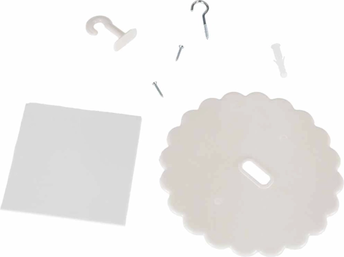 Eenvoudige montage – accessoires inbegrepen