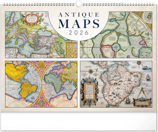 Wandkalender Oude Kaarten 2026