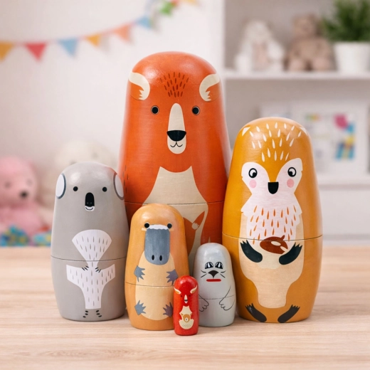 Bonte dieren voor de fantasie