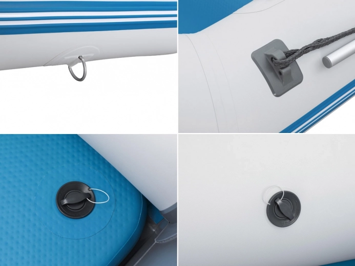 Duurzame 3‑laags constructie van met terielene versterkt PVC