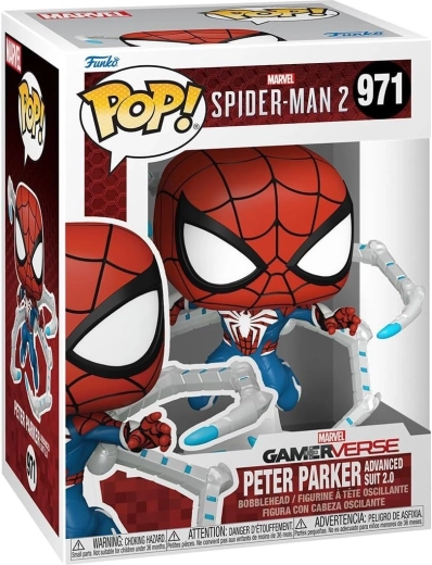 Funko Pop! Spider-Man 2 - Peter Parker (Advanced Suit 2) - 1 stuk