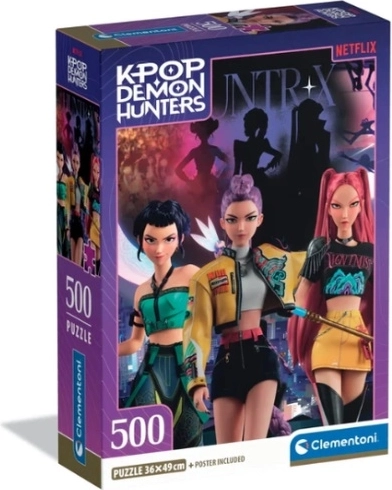 Clementoni puzzel 500 stukjes K‑Pop Demon Hunters 2