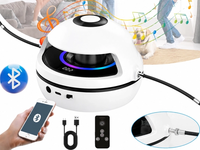Bluetooth-muziek, lichteffecten en oplaadbare batterij