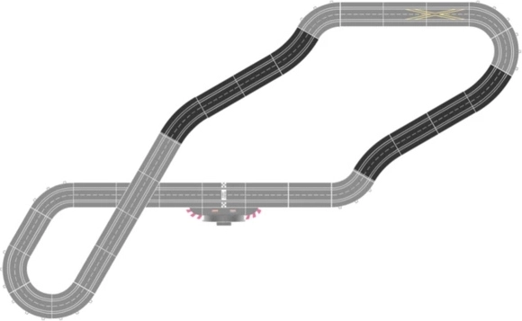 Carrera uitbreidingsset 4 voor racebanen Evolution, Digital 132 en Digital 124