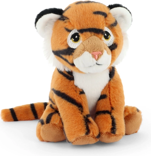 Keeleco pluchen verzamelbare tijger 13 cm