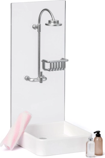 Lundby doucheset voor de badkamer van een poppenhuis