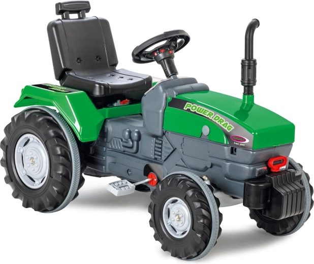 Grote tractor voor kleine bestuurders