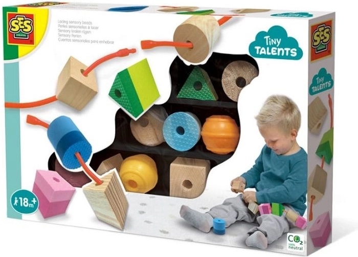 SES Creative Tiny Talents sensorisch kralen rijgen