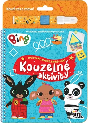 Magische Bing-activiteiten – waterkleurboek met pen