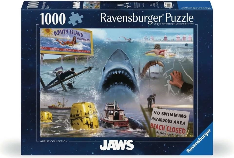 Ravensburger puzzel Artist Collection: Jaws 1000 stukjes