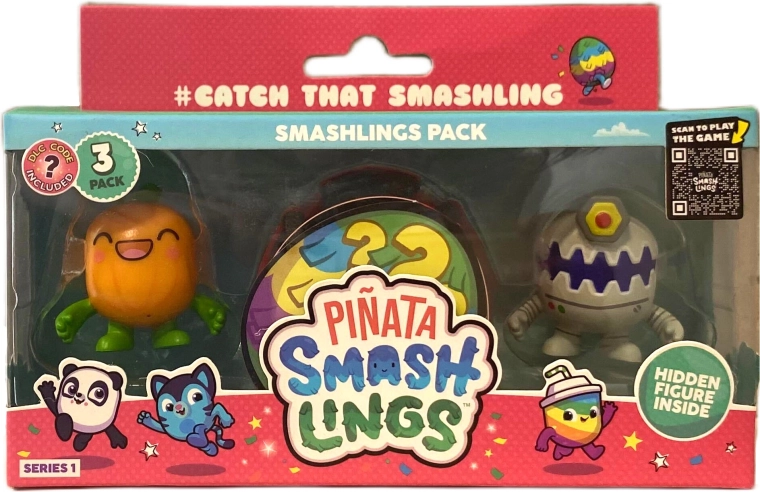 3 willekeurige personages uit serie 1 in elke verpakking