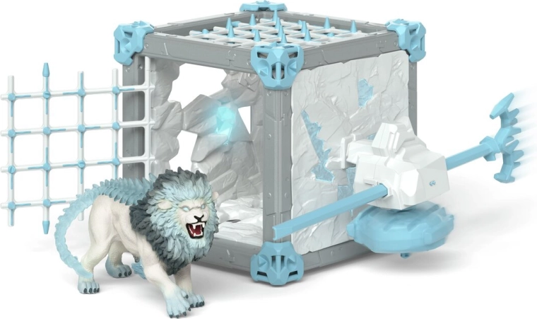 Schleich Eldrador BattleCave ijsleeuw