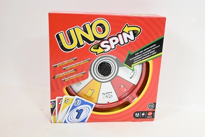Mattel UNO Spin gezinskaartspel