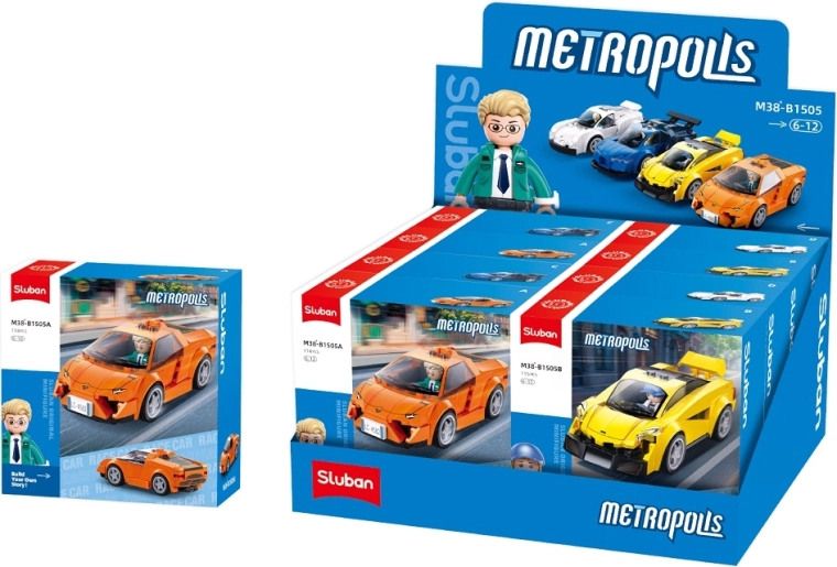 Onderdeel van de wereld van Sluban Metropolis