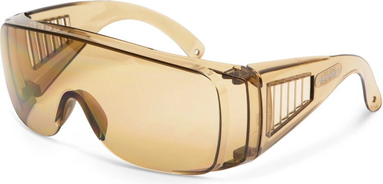 Veiligheidsbril met UV-filter, amberkleurig