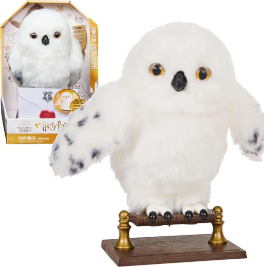 Interactieve uil HEDWIGA met brief en accessoires 23 cm – HARRY POTTER
