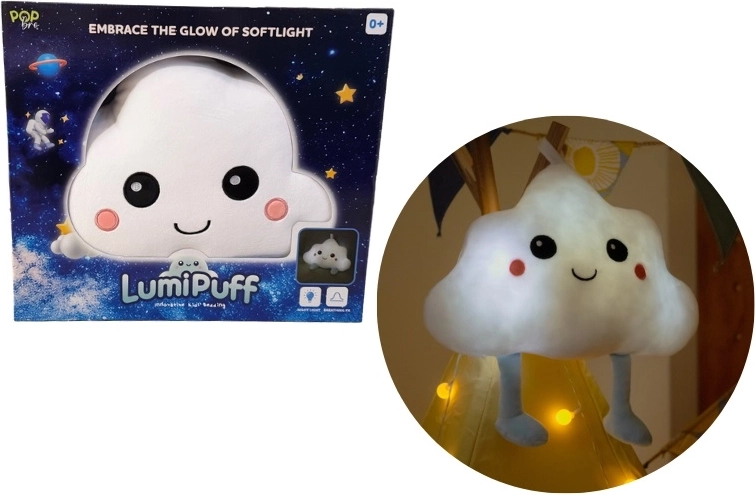 LumiPuff lichtgevend wolkenkussen